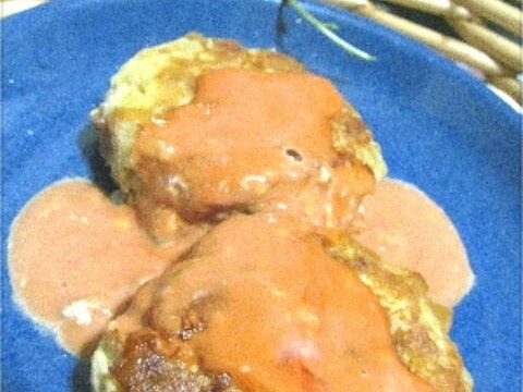 ★ヘルシー！お肉なし【豆腐ハンバーグ】